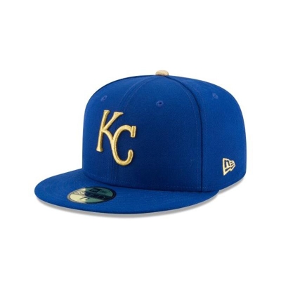 Sapca New Era Kansas City Royals MLB Authentic Collection 59FIFTY Fitted - Albastri